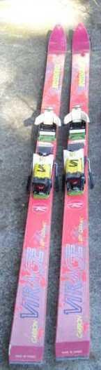 skis rossignol carbon virage occasion, monnetier-mornex