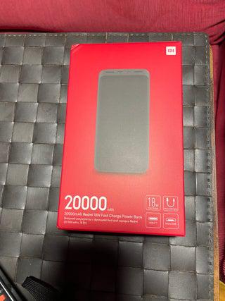 batería externa xiaomi 20000mah 18w