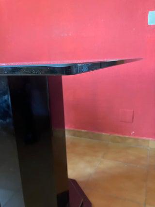 Mesa comedor de cristal