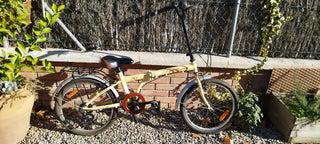 bicicleta vintage plegable