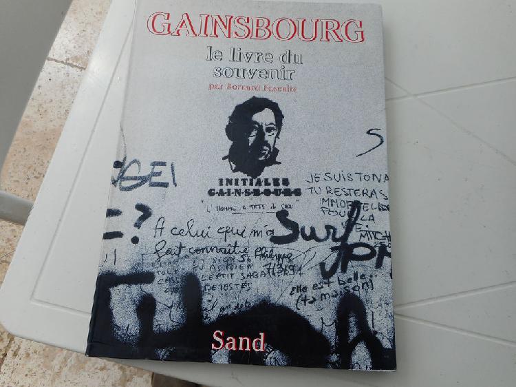 livre souvenir sur gainsbourg occasion, mazan (84380)