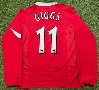 manchester united 2004-06 giggs l camiseta