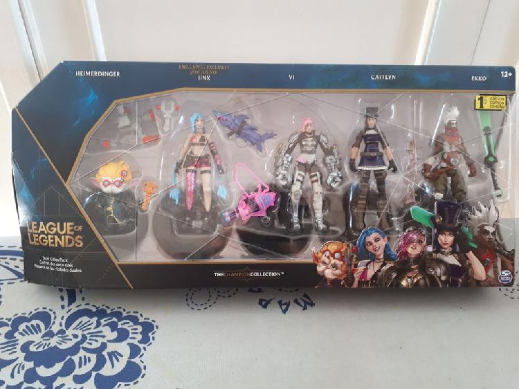 Coffret 5 figurines league of legends sous emballage