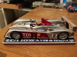 scalextric scx audi r10 con luces