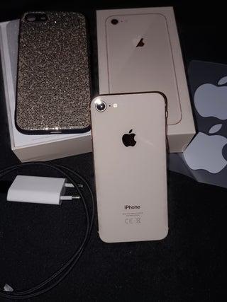 iphone 8 rosa de 128gb