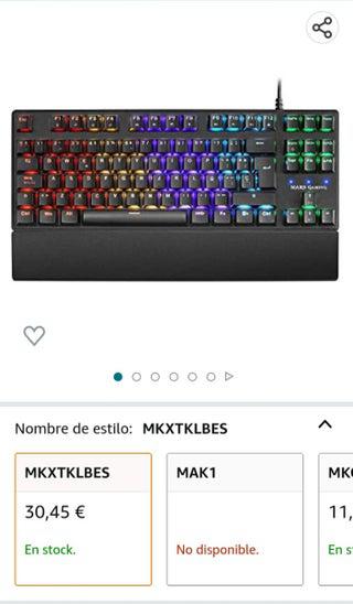 Teclado mecanico