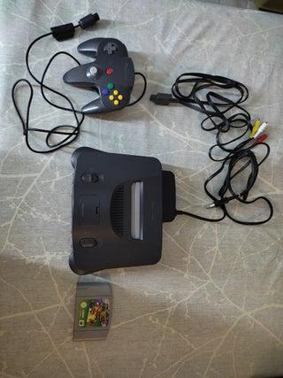 nintendo 64 + mario 64