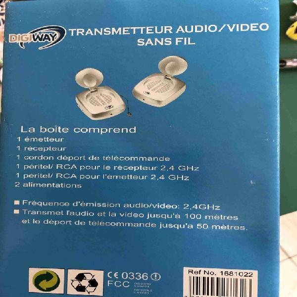 transmetteur audio vidéo sans fil occasion, aviron (27930)