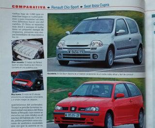 Clio sport 172 cv e ibiza cupra revista autopista