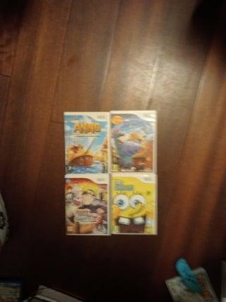 juegos de la wii (se pueden vender por separado)