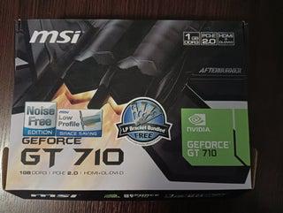 Msi gt 710 1gd3h lp nvidia