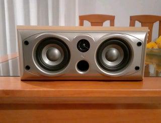 infinity altavoz central de madera gran calidad!!