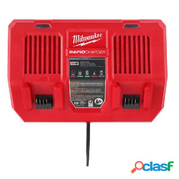 Milwaukee m18 dfc - chargeur duo li-ion 18v