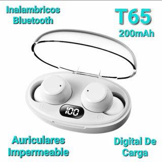 Auriculares bluetooth blancos