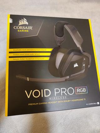 corsair void pro wireless cascos