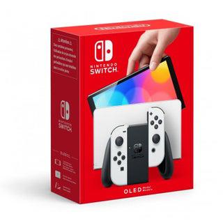 nintendo switch oled blanca