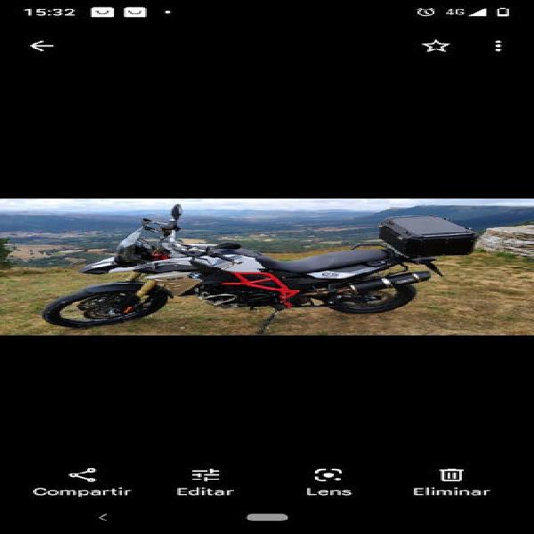 vendo bmw gs 800 con 15.000 km