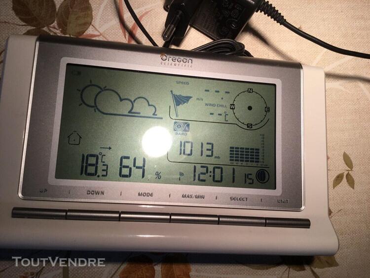 Lacrosse Technology Station Météo France J + 2 1 WD2123 : : Jardin