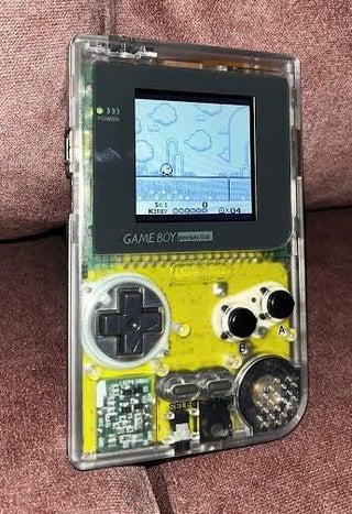 game boy pocket placa amarilla (leer)