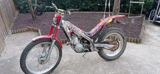 Moto de trial gas gas 250 2t del 2001