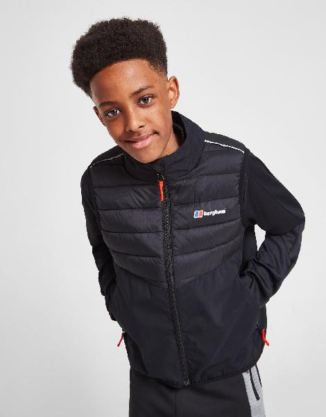 berghaus tech gilet junior noir- jd sports france