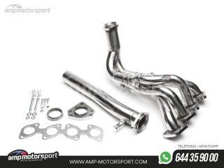 Colectores de escape inox para volkswagen golf mk1 16v