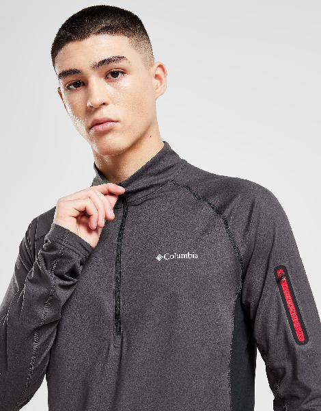 Columbia haut zippé deerhaven homme gris- jd sports france