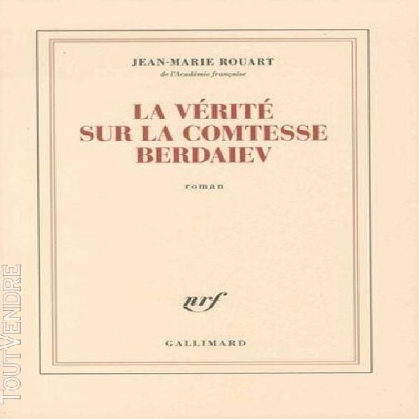 La vérité sur la comtesse berdaiev 0,90 € La vérité sur la comtesse berdaiev 0,90 €