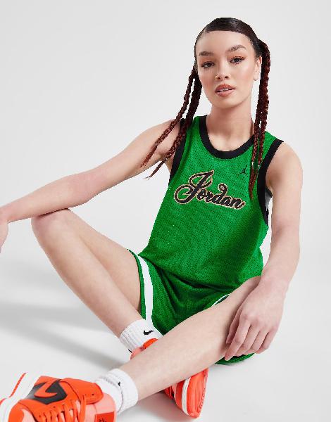 Jordan jersey tank top vert- jd sports france