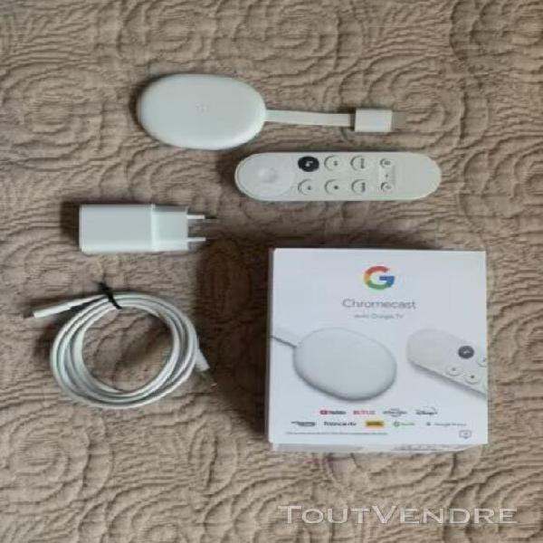 google chromecast avec google tv (hd) passerelle multimédia