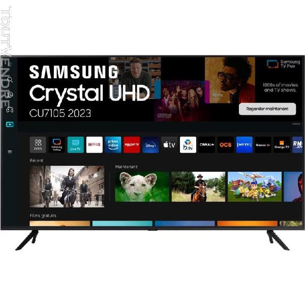 tv led samsung tu43cu7105 43" (108 cm) 4k 2023 449 €