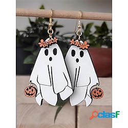 Femme Boucles d'oreille Spéciale Halloween Fantôme Boucle d'oreille miniinthebox