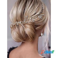 Femme Elégant Mariage Feuille Coiffure Lightinthebox