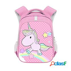 Imprimé licorne école primaire filles cartable polyester sac à dos de réduction de charge sac à dos de grande capacité lightinthebox