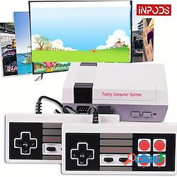 Mini console portable rétro console de jeu vidéo lecteur portable sortie av 8 bits 620 jeux consoles classiques pour enfants jouets cadeaux Lightinthebox
