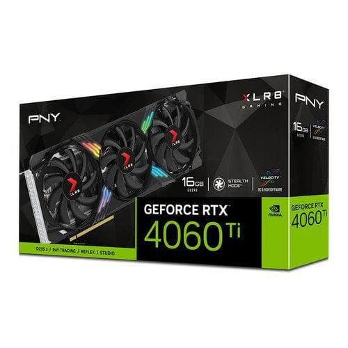 pny geforce rtx 4060 ti 16gb xlr8 gaming verto edition -