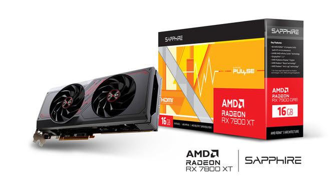 Sapphire pulse radeon rx 7800 xt gaming 16gb - carte