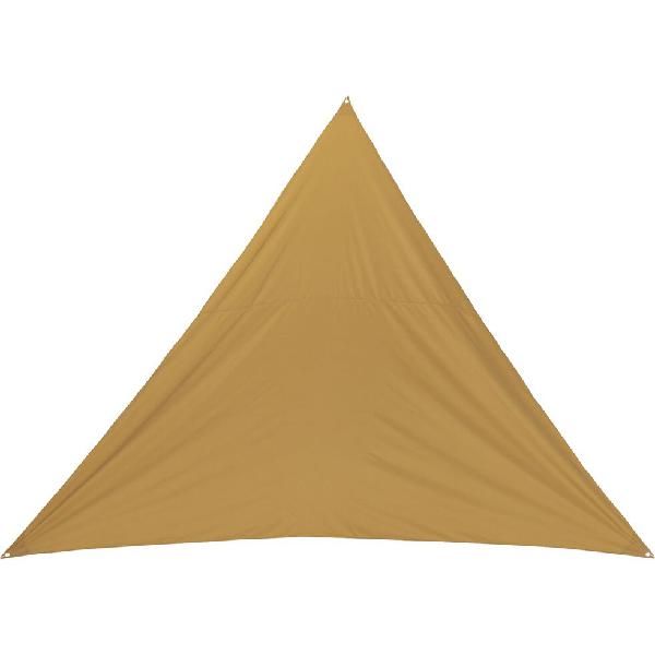 Rosa - voile d/&#39;ombrage triangle 3,6m - beige n/xc3/xa8fle