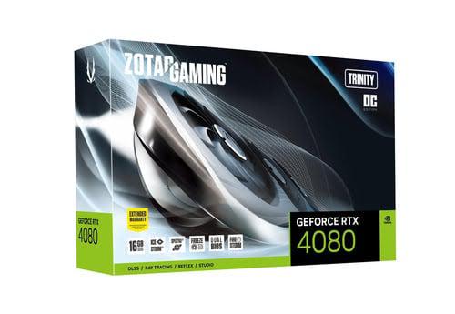 Zotac rtx 4080 16g trinity oc - carte graphique zotac