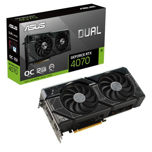 Asus dual-rtx4070-o12g - carte graphique asus - grosbill.com