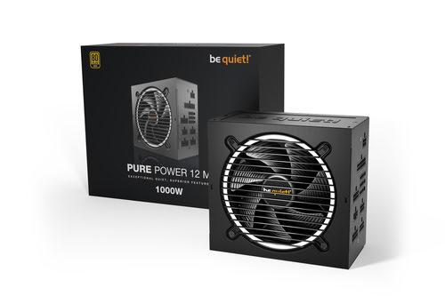 be quiet! pure power 12 m 80+ gold (1000w) - alimentation