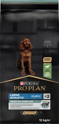 pro plan large athletic puppy sensitive digestion agneau