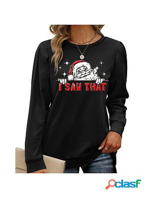 I Saw That Jesus Funny Christian Gift Apparel Trendy Women's Sweatshirt Tops