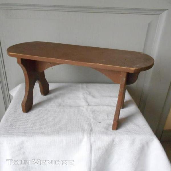 tabouret marche pied ancien en bois 19 €