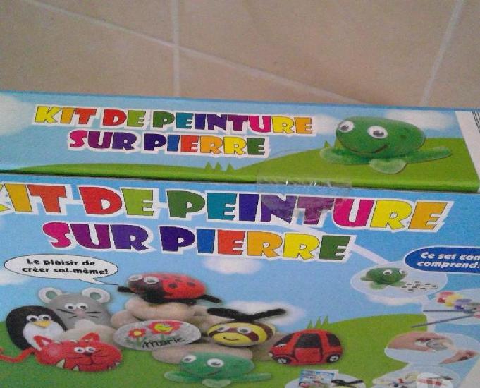 Kit de peinture sur la pierre