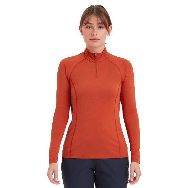 Montane dart xt zip neck femmes top - ss24