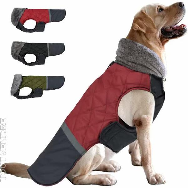 manteau chien imperm¿¿able, veste de chien hiver chaude, ves