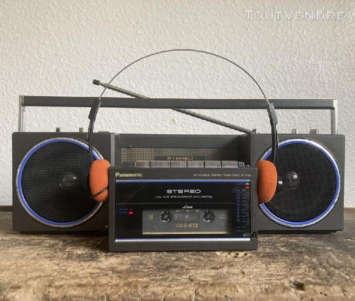 panasonic rx-f80 kangaroo walkman / new belts but fm stereo