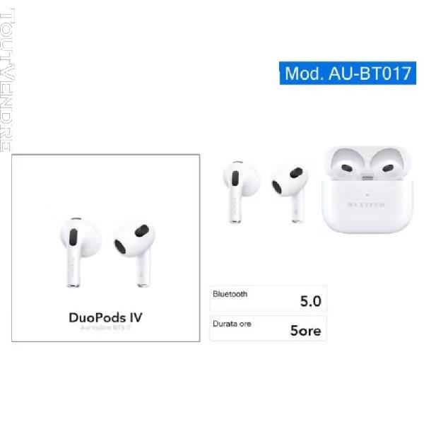 Trade shop - bt5.0 duopods iv wireless stereo bluetooth earp