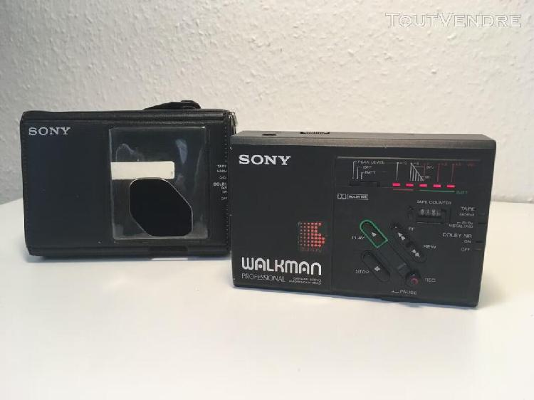 walkman sony wm-d3 / walkman professional a reviser + pochet